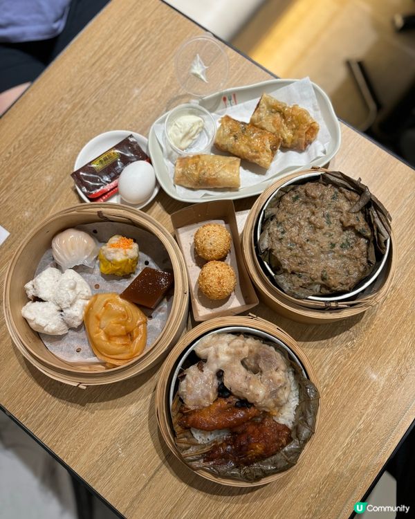 蒸飯+點心+精選茗茶套餐都係$68😱