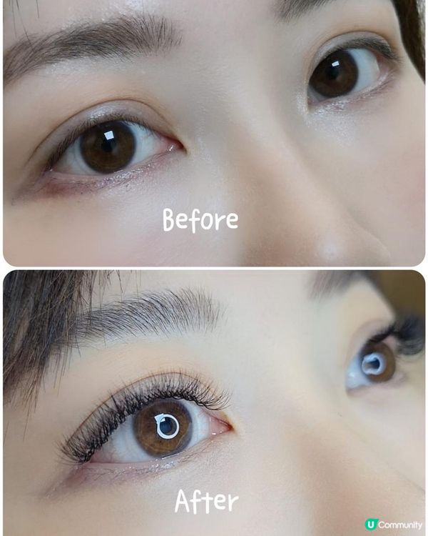覺得不錯的眼睫毛店💝效果勁靚