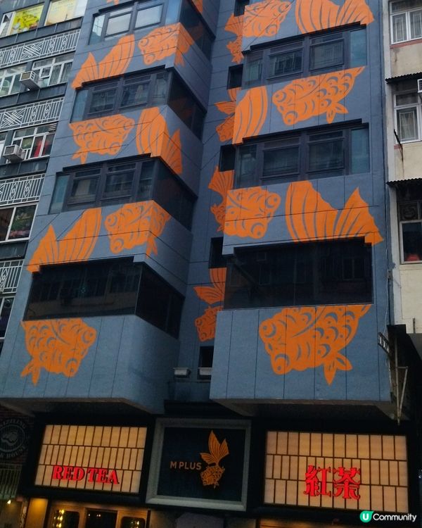 乜M+酒店唔係應該喺西九嘅咩？不過其外牆設計又幾符合金魚街嘅...