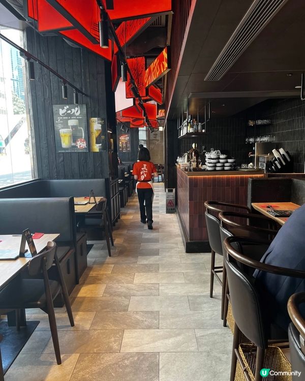 餐廳風格充滿日本地道感覺～