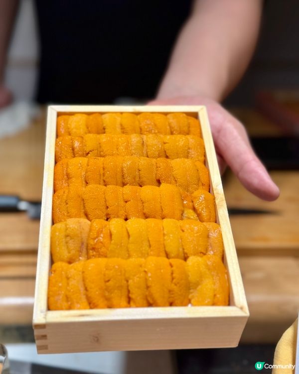 深圳刺身壽司廚師發辦 海膽巨無霸超甜鮮🙂‍↔️
