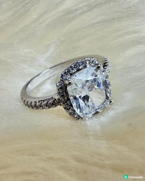 Moonsea絕美首飾（純銀鋯石戒指）