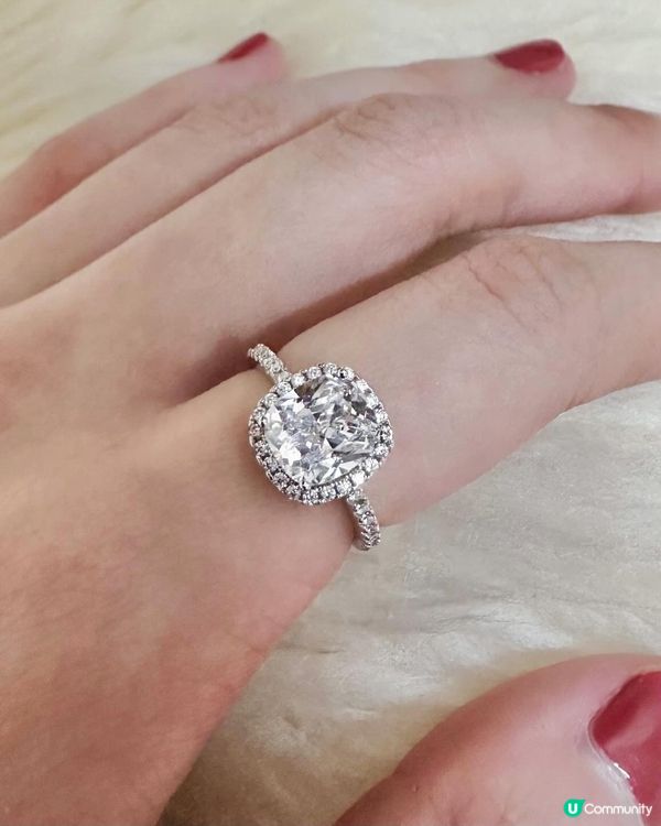 Moonsea絕美首飾（純銀鋯石戒指）