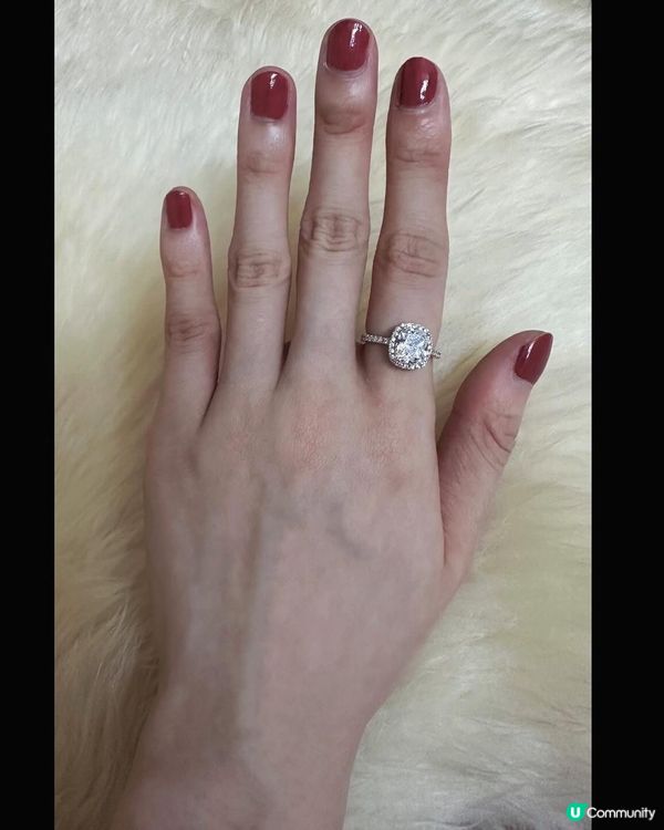 Moonsea絕美首飾（純銀鋯石戒指）