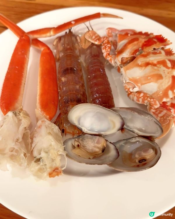 暴食海鮮自助餐！
