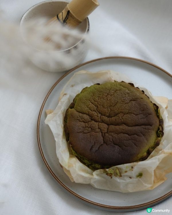 抹茶巴斯克芝士蛋糕
