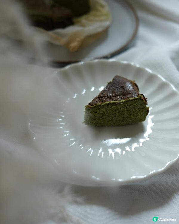 抹茶巴斯克芝士蛋糕