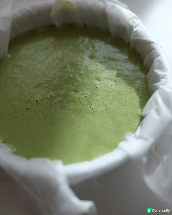 抹茶巴斯克芝士蛋糕