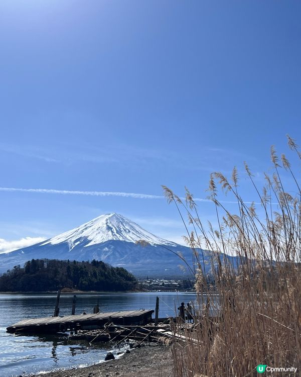 聽說見到富士山就會有運整年🎐