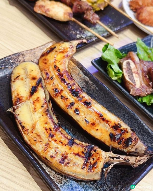 焦糖燒香蕉 ♥ 香蕉控必食！►銅鑼灣串燒王