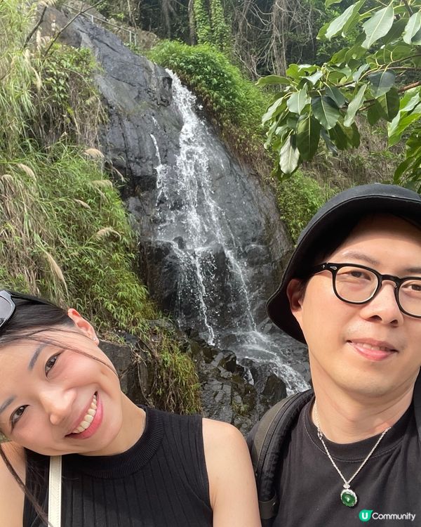 梅窩郊遊，香港難得有瀑布💦💧