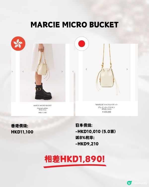 再跌穿5🇯🇵13款Chloé手袋配飾日圓差價👜😍大地色控必睇🤍