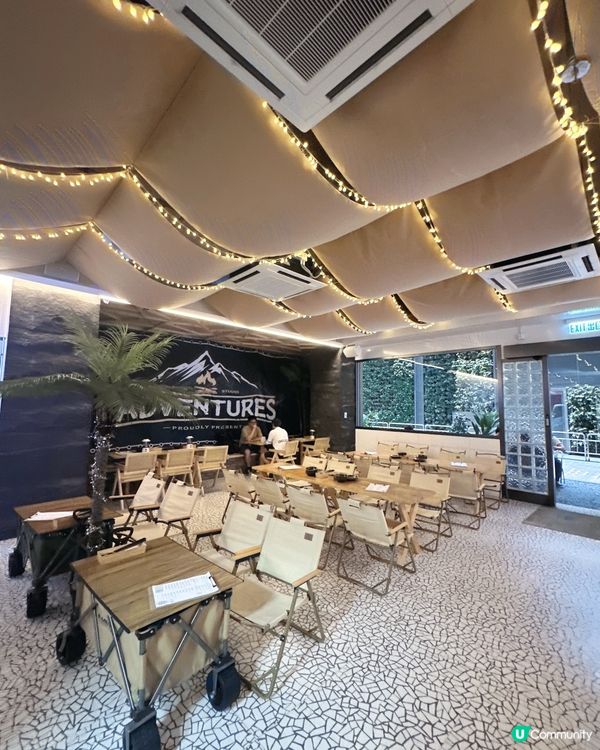 ⛺️ 又Chill 又有特色Camping Cafe ⛺️