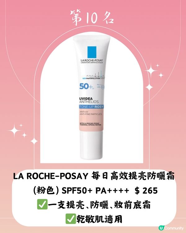 @cosme2024最新20大好用防曬推介☀️第1位係⁉️附價錢