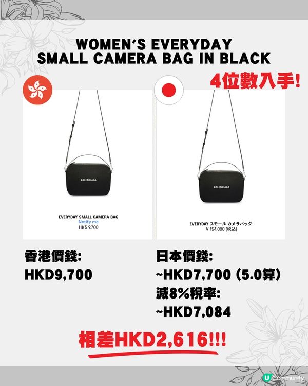 日圓低位即睇15款巴黎手袋皮具👜😍最平$2000有找⁉️😱