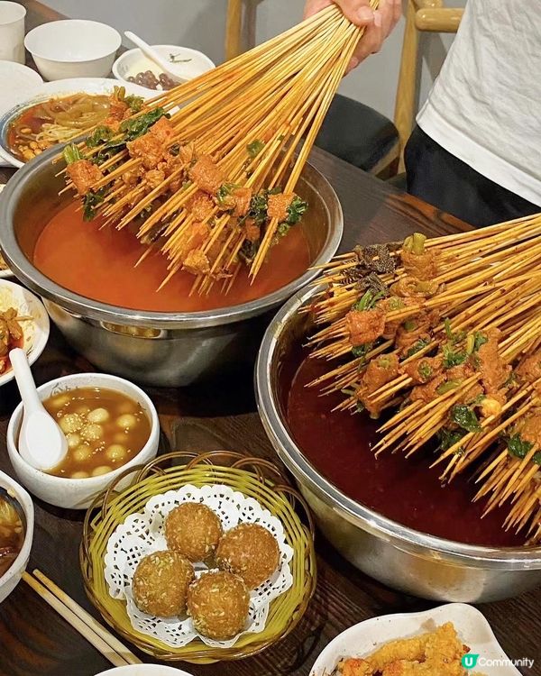 深圳福田美食探秘：成都瓜串串，串串冒菜新體驗！