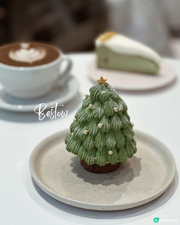 旺角日系文青café 吸晴甜品✨ 必食鐵觀音麻糬蛋糕🤎