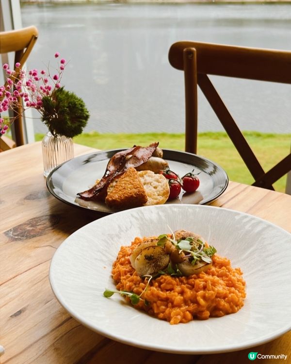 大埔湖畔打卡小白鷺餐廳📸