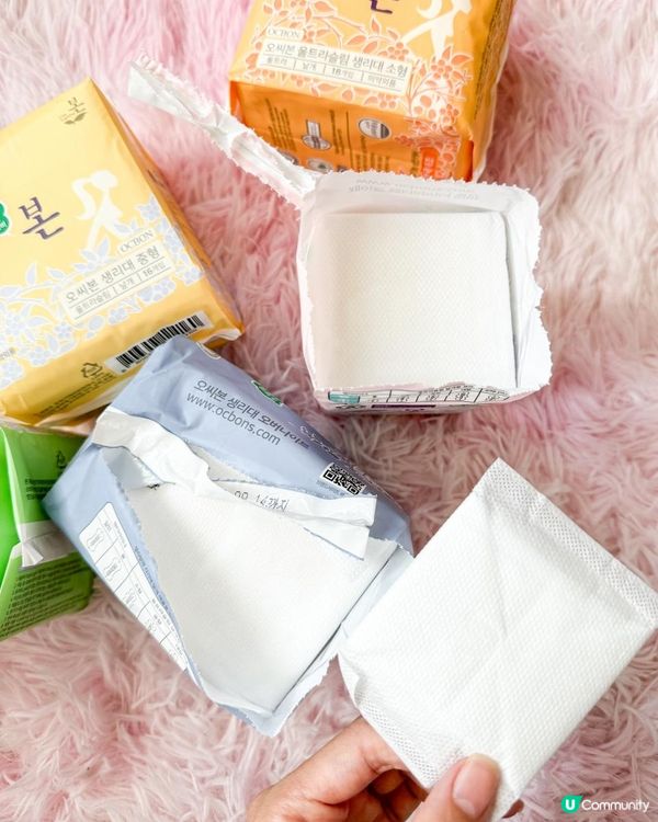 韓國有機棉衛生棉 本恩