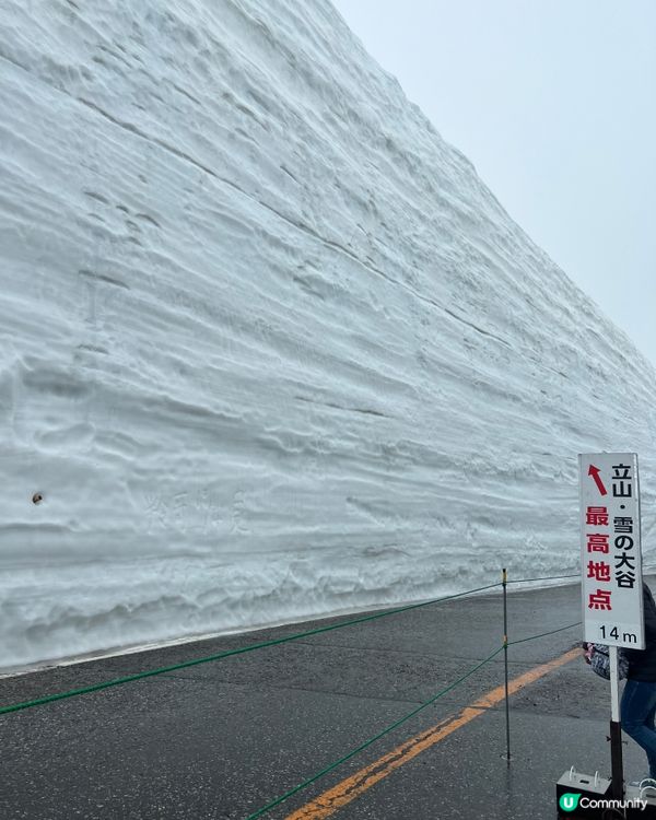 ❄️立山黑部🏔️雪壁🌨️