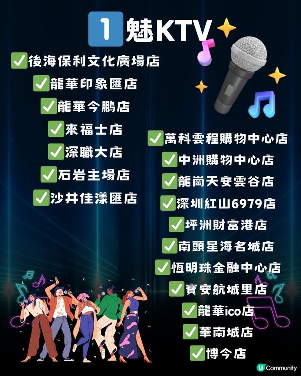 深圳7大唱K好去處🎤🧑‍🤝‍🧑附各大分店店舖🧾