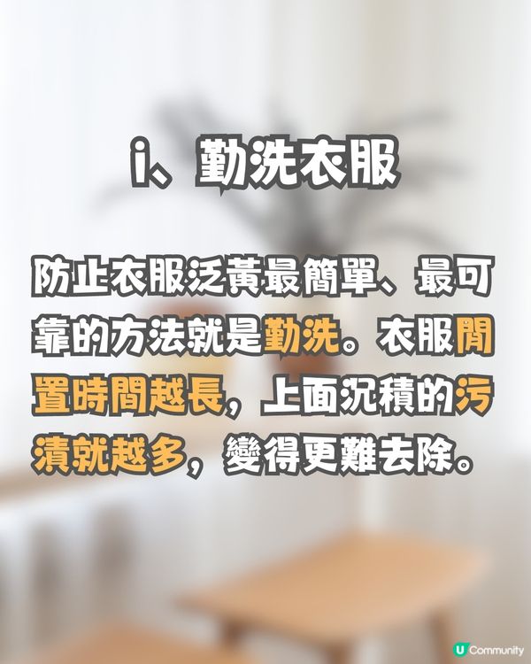 白恤衫好快泛黃?😥日本網民分享預防法寶+3大解決要點🤩✨