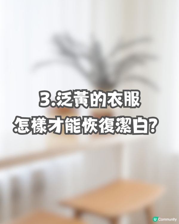 白恤衫好快泛黃?😥日本網民分享預防法寶+3大解決要點🤩✨