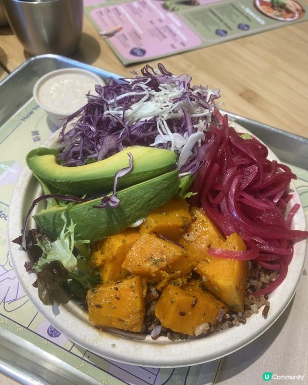 airside😍超過20款新鮮食材🌿配搭自己嘅健康素食Salad Bowls