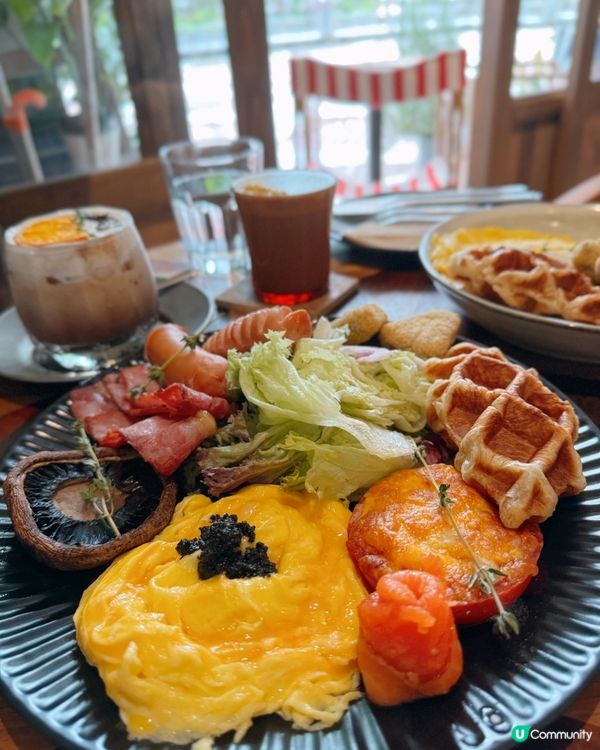 園林風屋邨Cafe🌵｜早餐打卡點