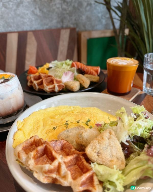 園林風屋邨Cafe🌵｜早餐打卡點