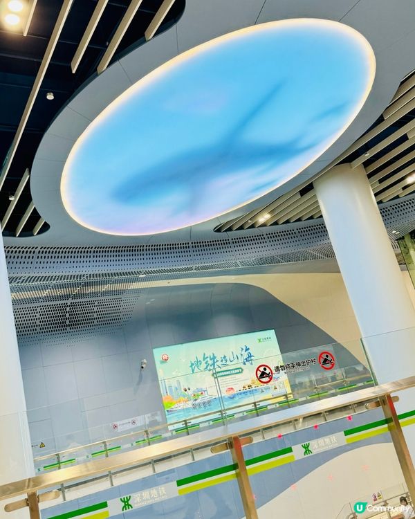 一出地鐵就可以見到嘅大海——大梅沙