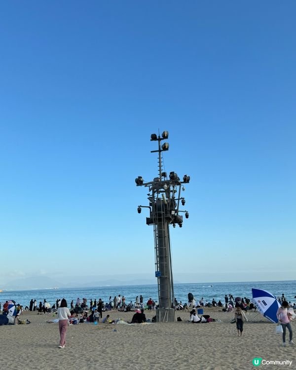 一出地鐵就可以見到嘅大海——大梅沙