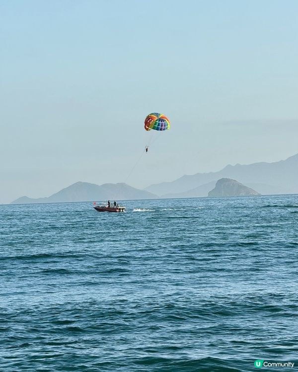 一出地鐵就可以見到嘅大海——大梅沙