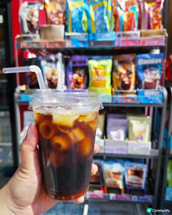韓國熱銷便利店袋裝咖啡☕🍹，沒想到這麼好喝！😋