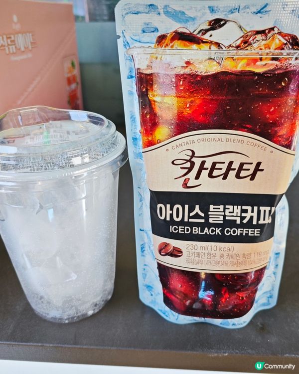 韓國熱銷便利店袋裝咖啡☕🍹，沒想到這麼好喝！😋