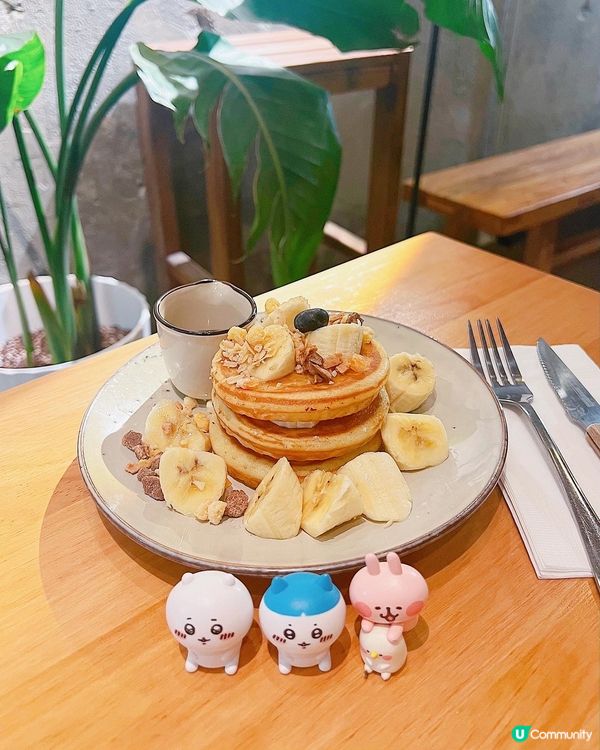 🌟必試pancake！灣仔水泥風文青cafe