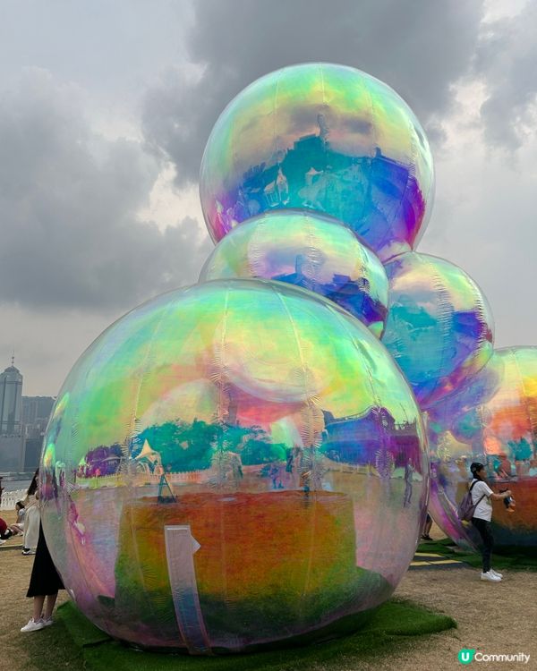 西九龍中心M+ 彩色泡泡🫧