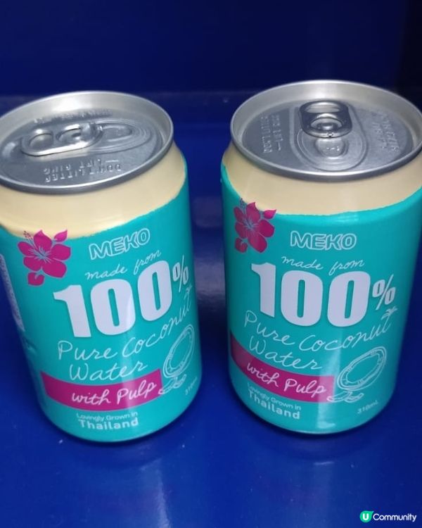 Meko品牌的椰子水，原產地泰國