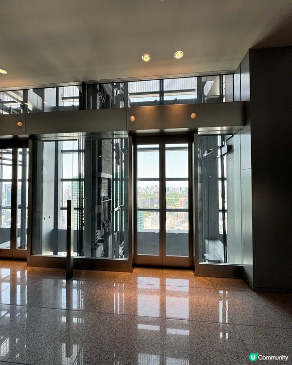 汐留46樓的免費觀景臺