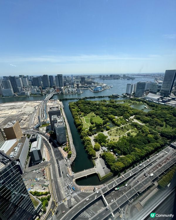 汐留46樓的免費觀景臺