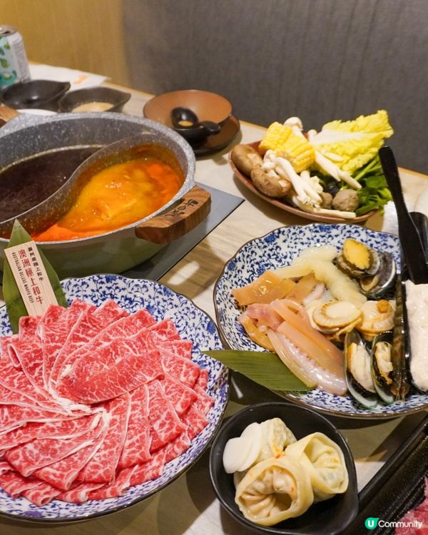 去牛気打邊爐慶祝🥩咁啱遇着日韓祭,有多款韓式美食!湯底方面我...