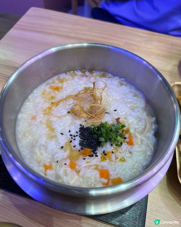 尖沙咀韓式小店餐廳，韓式粥同中式粥有咩分別？