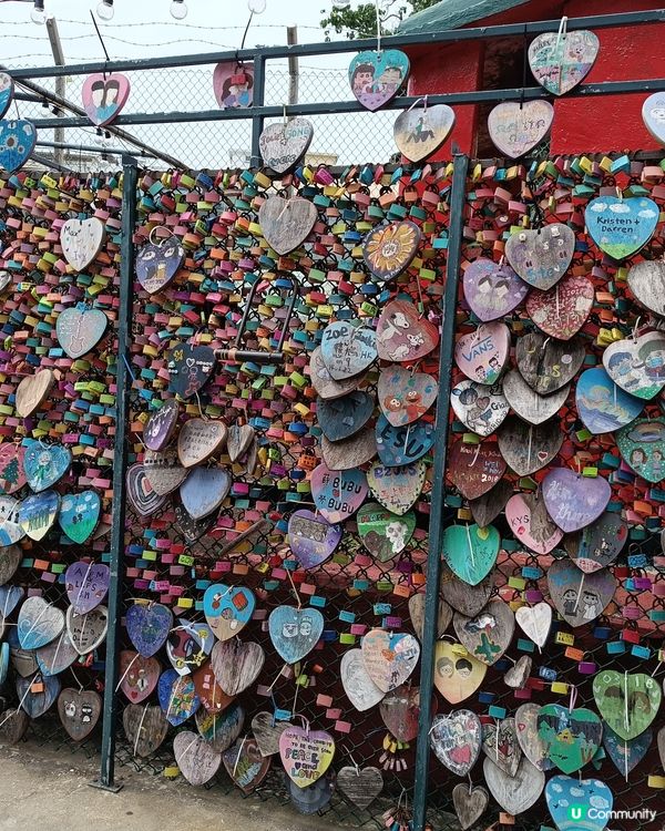 港版愛情鎖牆！超浪漫和震撼