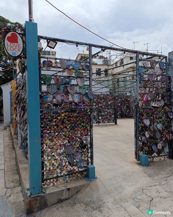 港版愛情鎖牆！超浪漫和震撼