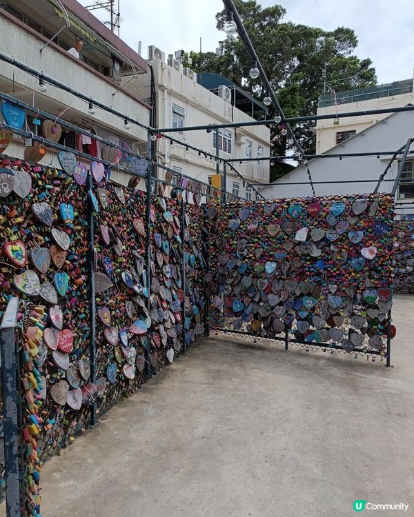 港版愛情鎖牆！超浪漫和震撼