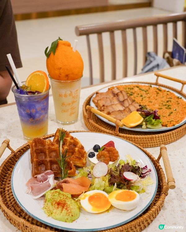 🍊濟州柑橘主題韓系咖啡店