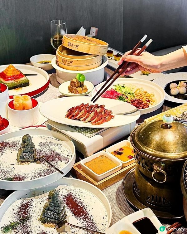 又来了深圳！为了来吃一口#京炙坊的烤鴨及烤肉喔！