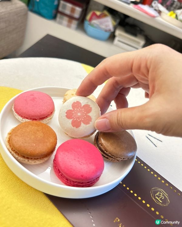 好靚嘅 🌸 樱花馬卡龍 😋