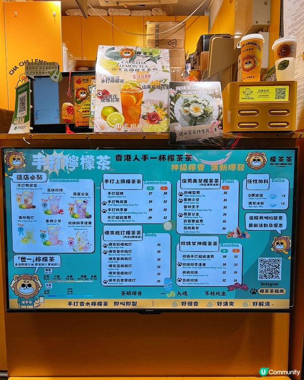 飲一啖冰爽透心涼🍋掃街必喝手打檸檬茶