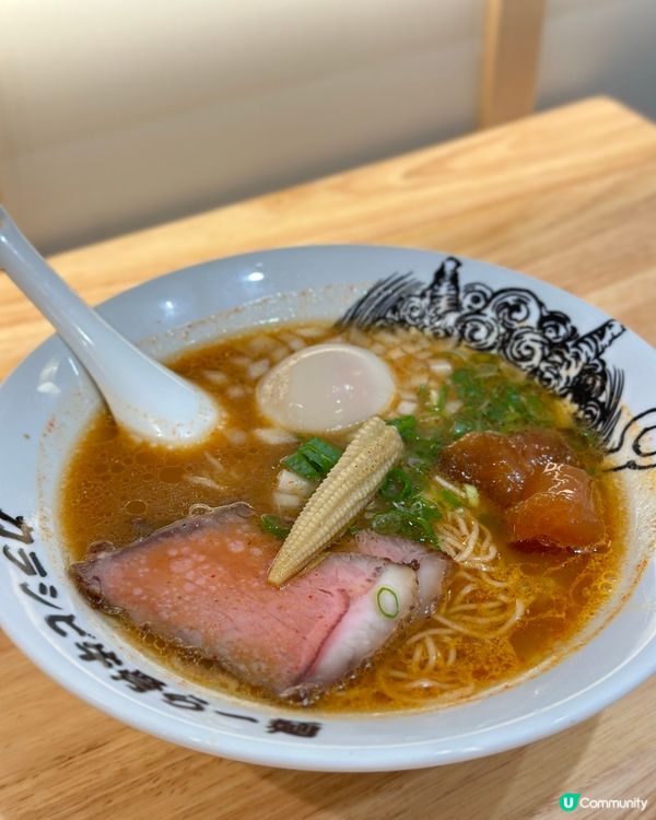 圍方都有鬼金棒拉麵食